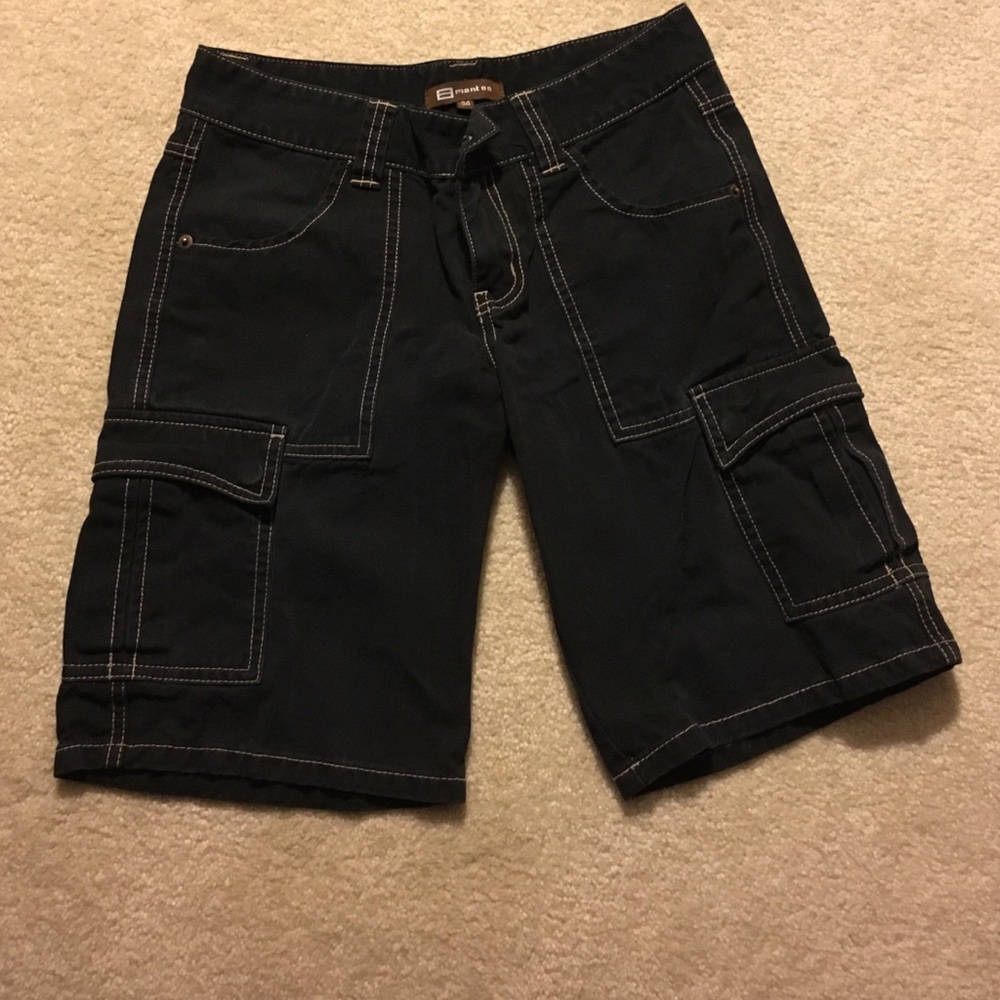 Jeans bermuda shorts navy blue XS